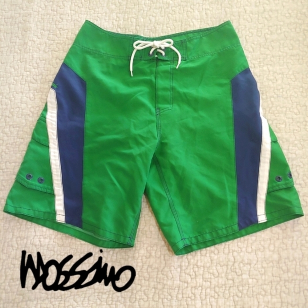 Mossimo Board Shorts, Men's Size 30, Green/Blue
